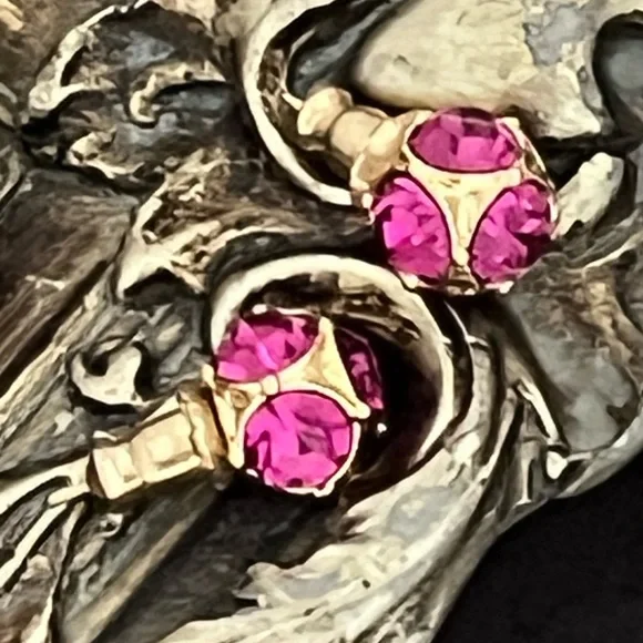 KATE SPADE • Pink Lady Marmalade Crystal Earrings